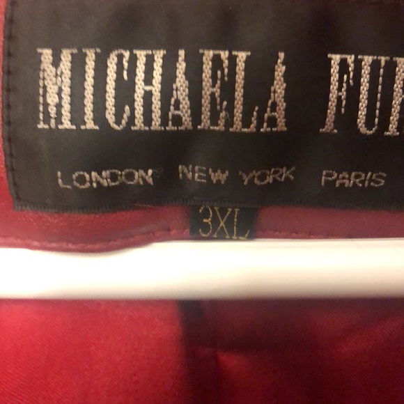 Marvelous lipstick red fox fur coat, by Marchaela Fur (London New York & Paris) - Picture 3 of 5